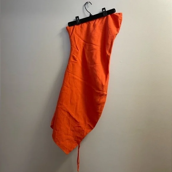 Sndys NOBU Strapless Ruched Mini Dress. Size S/M - Picture 8 of 10